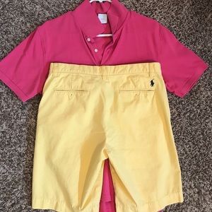 Polo by Ralph Lauren Yellow Shorts, Size 31